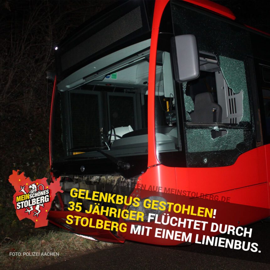 Gressenich Linienbus Entwendet Mann Liefert Sich Verfolgungsjagd Mit