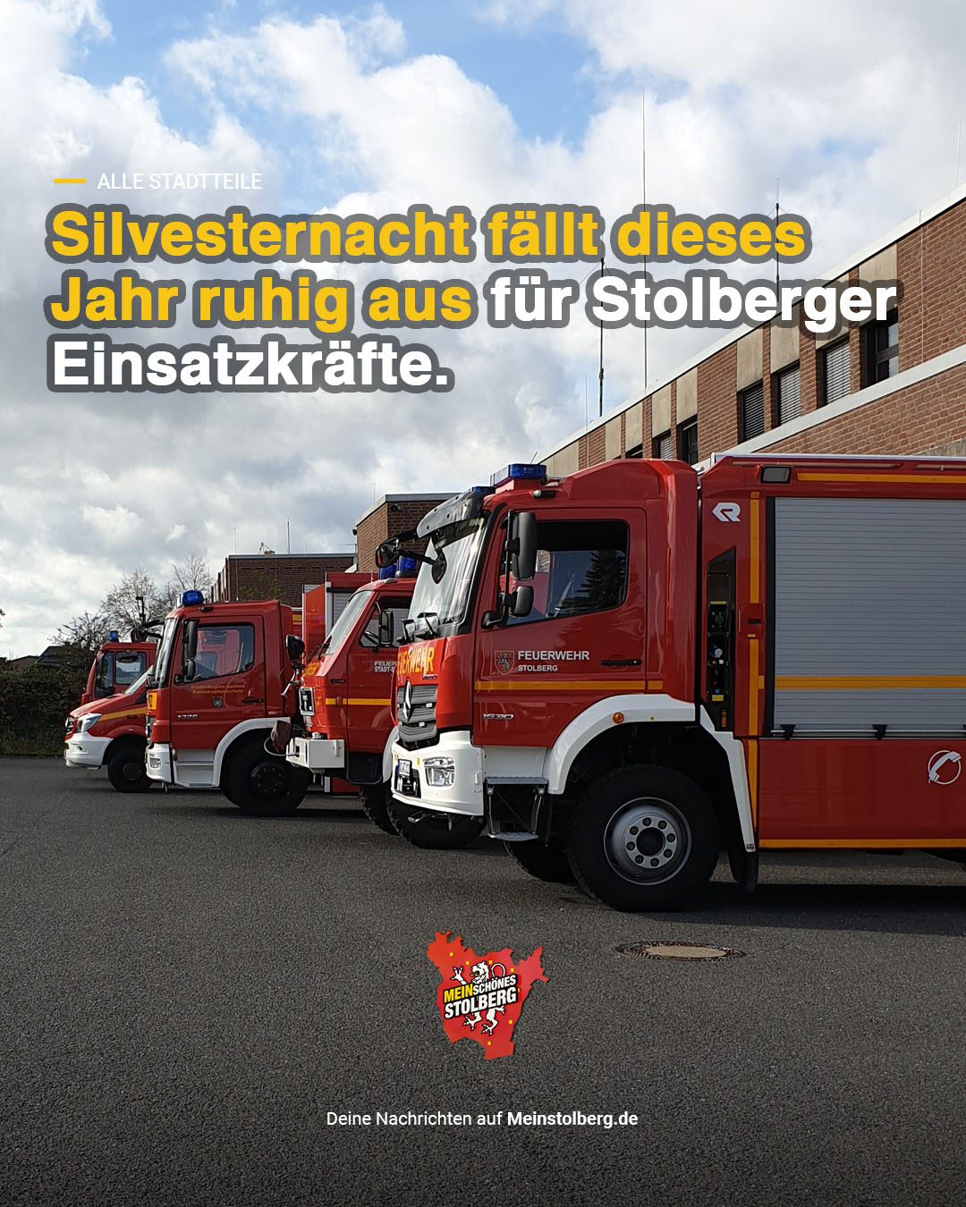 Stolberg: Silvesternacht verläuft ruhig für Stolberger Feuerwehr und  Ordnungsamt – Mein Stolberg