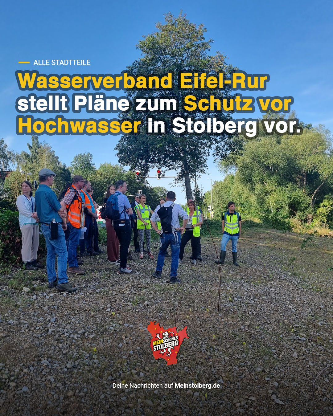 Stolberg: Wasserverband Erklärt Pläne Zum Hochwasserschutz Bei ...